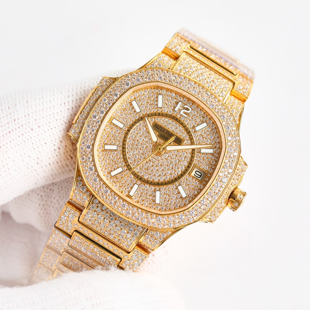 Patek Philippe Platinum Full-Diamond Limited Edition