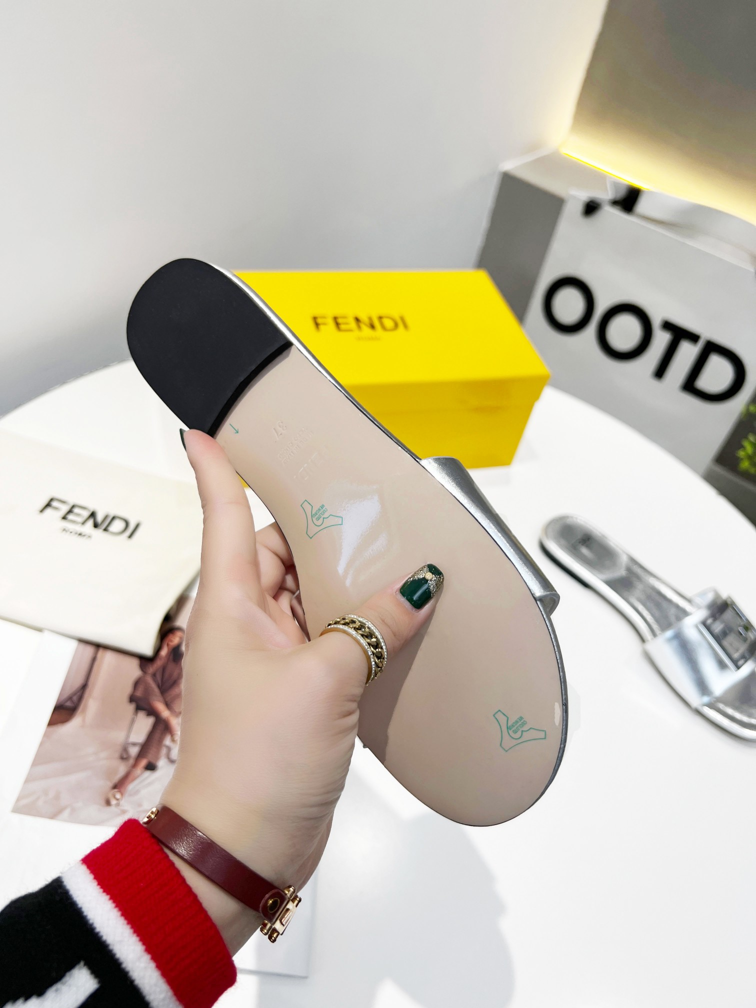 Fendi Novel Slippers