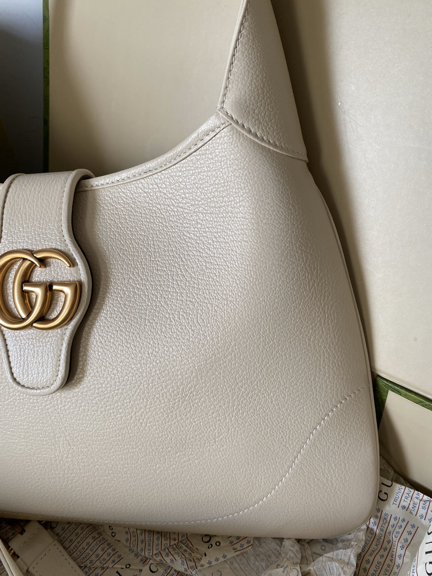 Gucci Soft Leather Underarm Bag