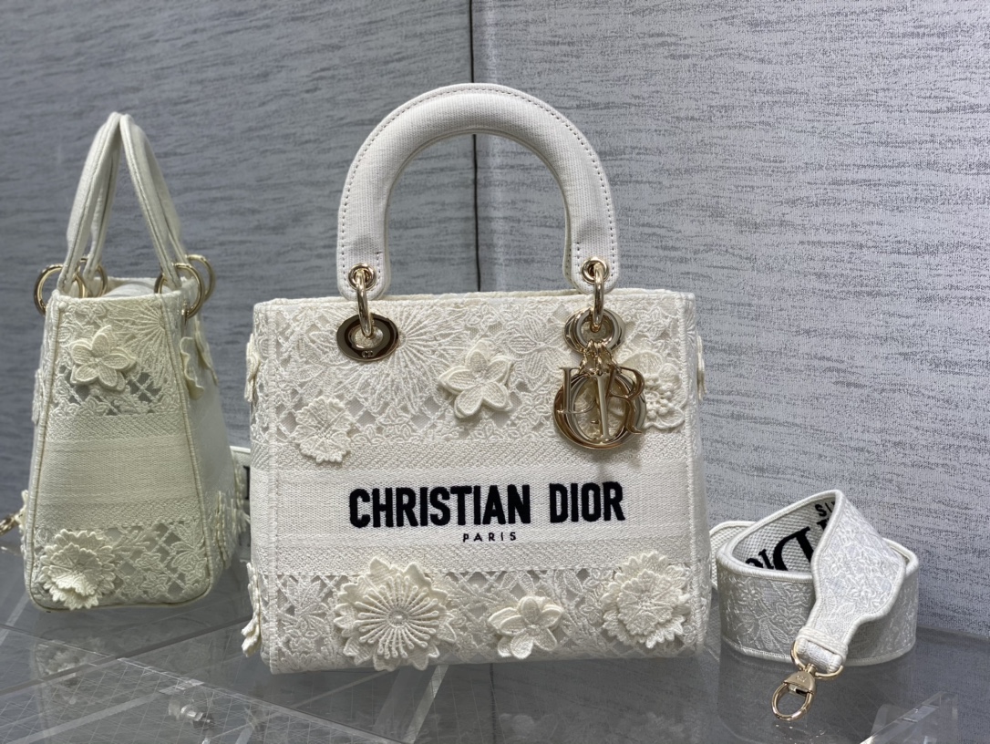 Christian Dior Medium Handheld Tote Bag