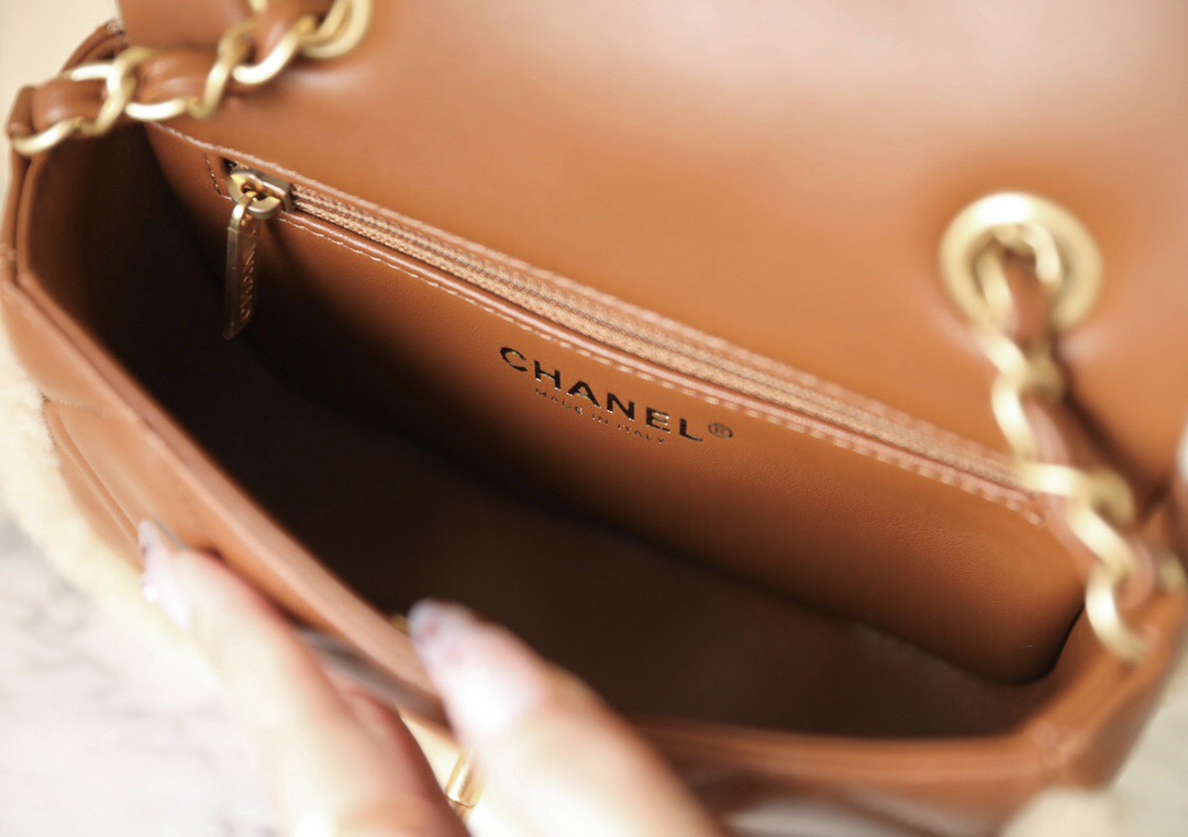 Chanel's Latest Lamb Wool Crossbody Bag