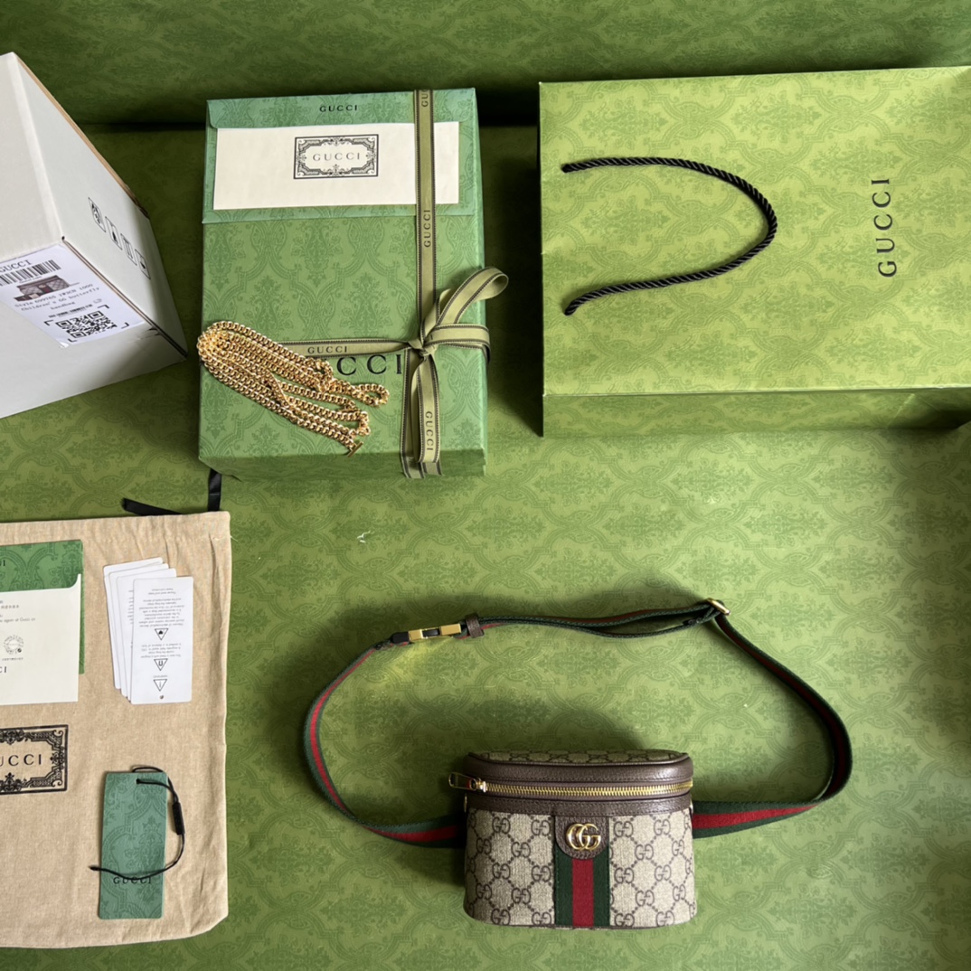 Gucci Classic Monogram Cosmetic Bag