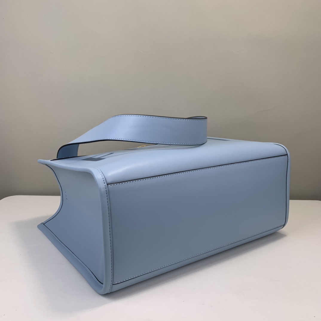 Fendi Soft Tweed Handbag Tote Bag