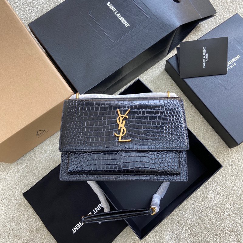 Saint Laurent Classic Chain Shoulder/Crossbody Bag for Women