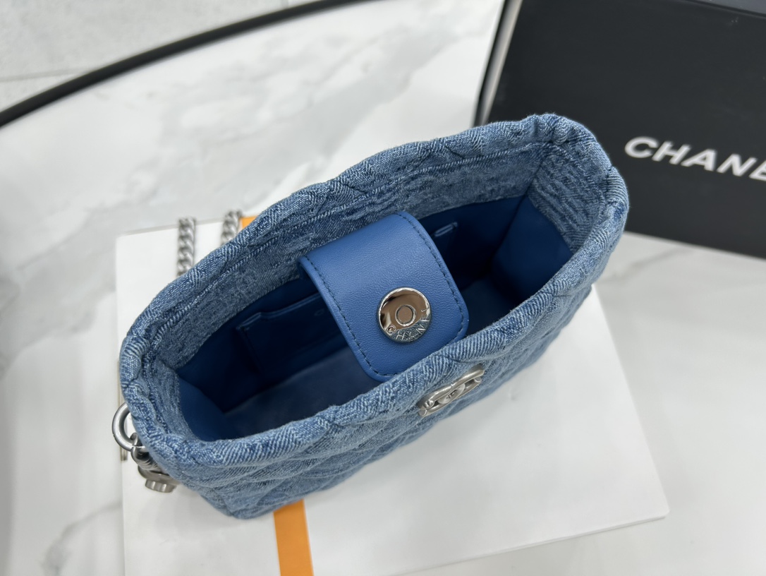 Chanel Denim Chain Bag