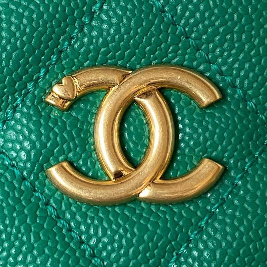 Chanel Unique Style Caviar Leather Crossbody Bag