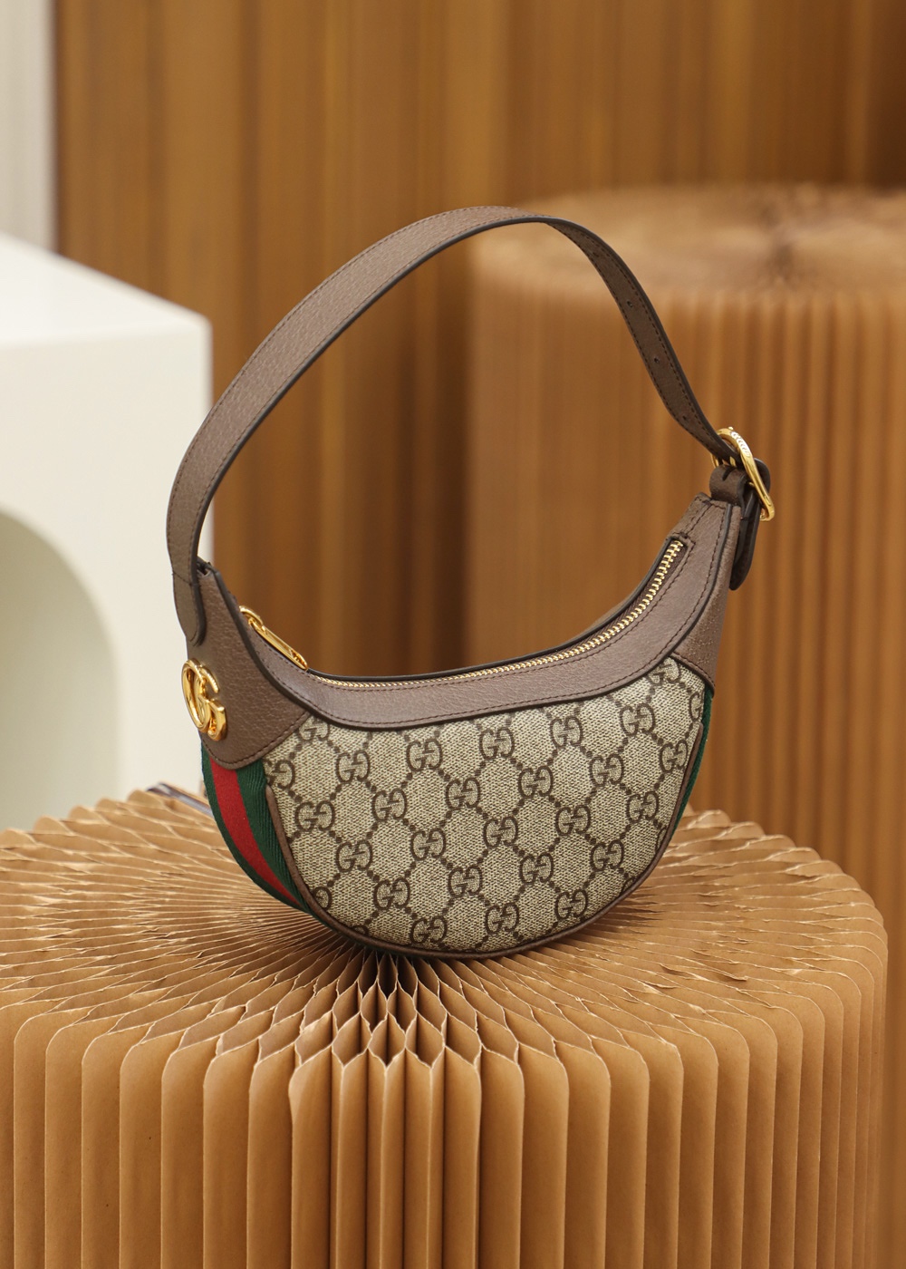 Gucci Monogram Underarm & Handbag