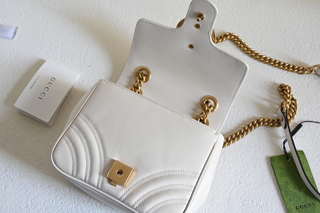 Gucci GG Marmont Sheepskin Shoulder & Crossbody Bag