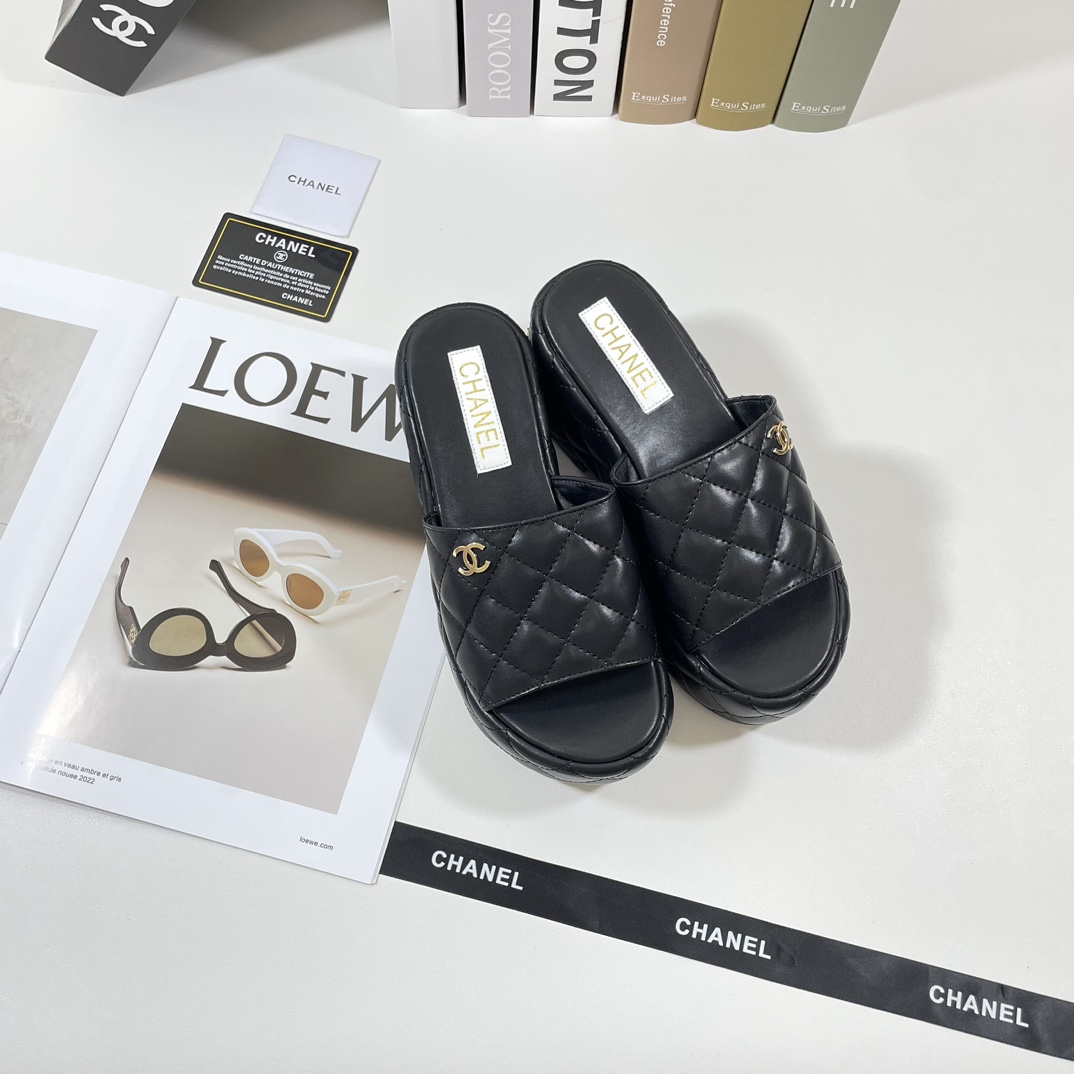 Chanel Ultra-Soft Lambskin Slippers