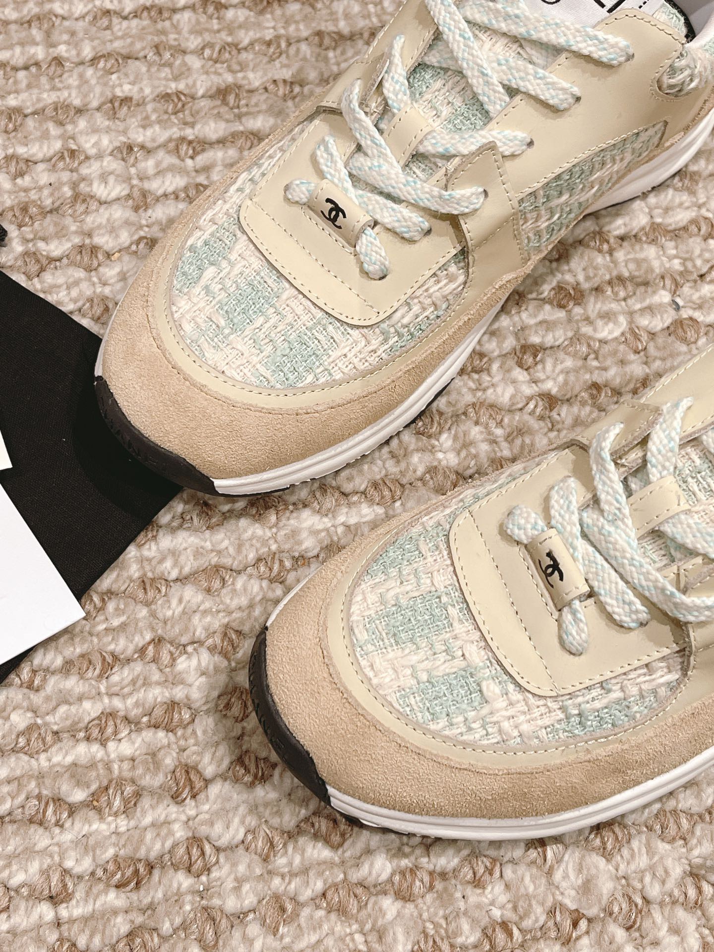 Chanel Knit Collection Sneakers