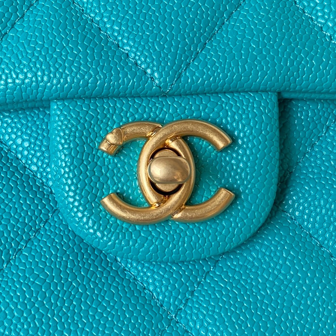 Chanel Unique Style Caviar Leather Crossbody Bag