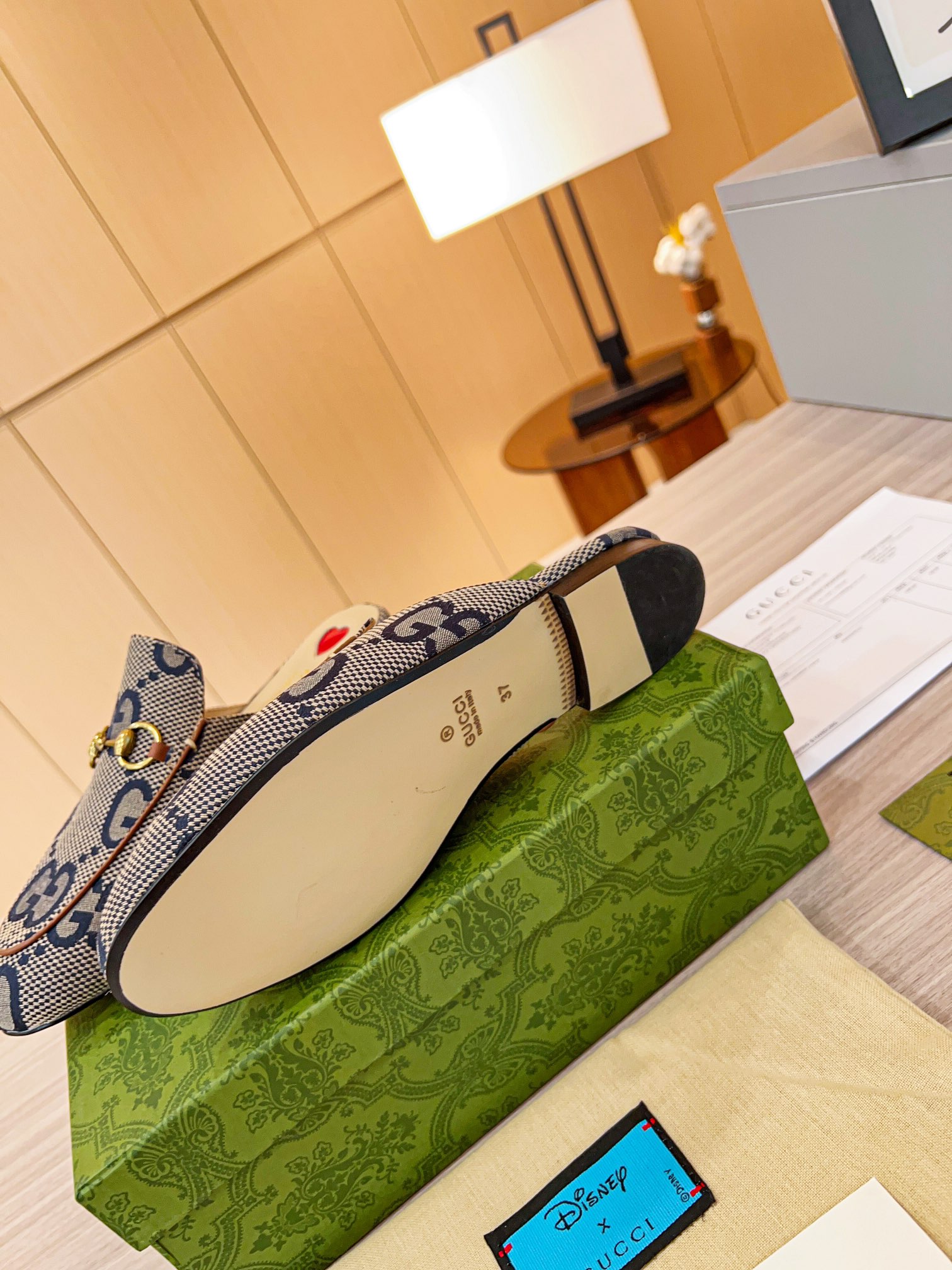 Gucci Classic Printed Mule Shoes