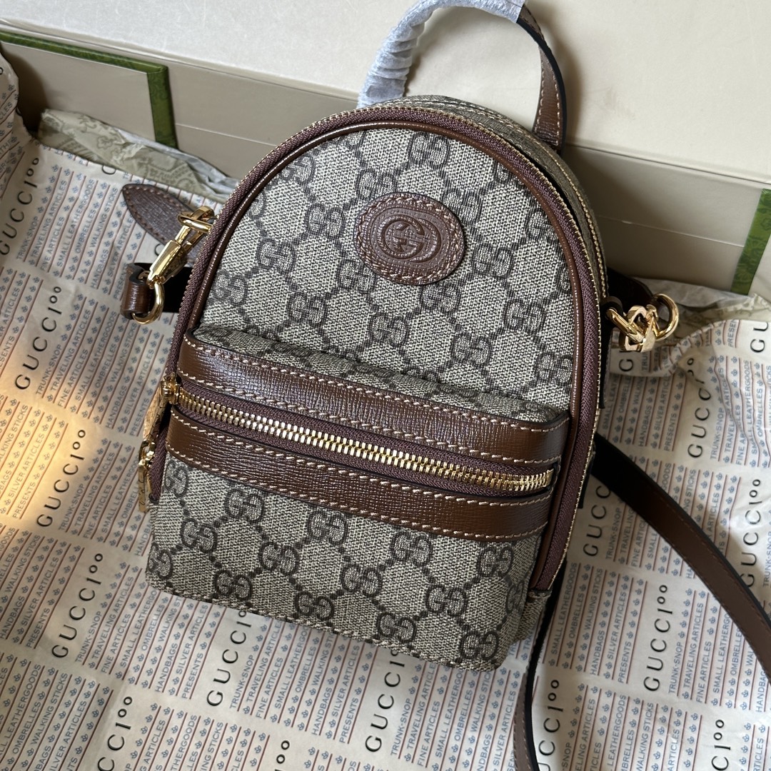 Gucci Cowhide Leather Backpack