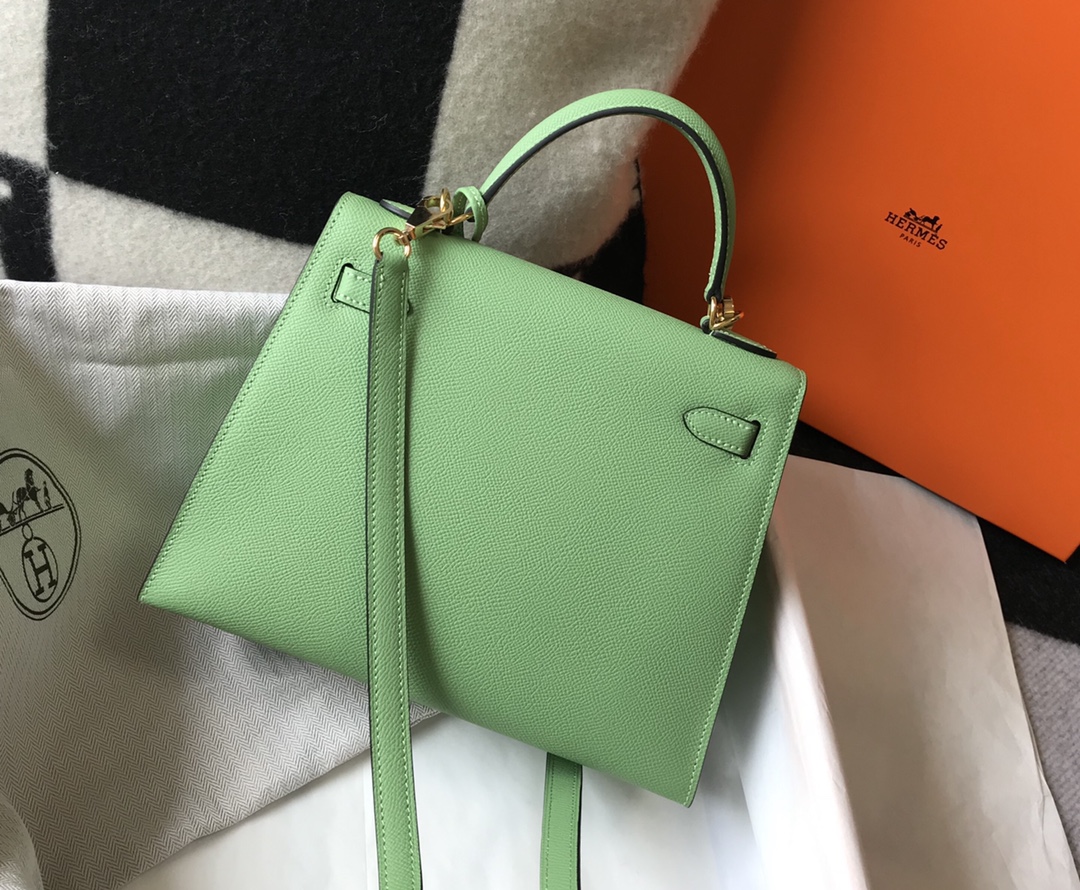 Hermès Togo Leather Handbag