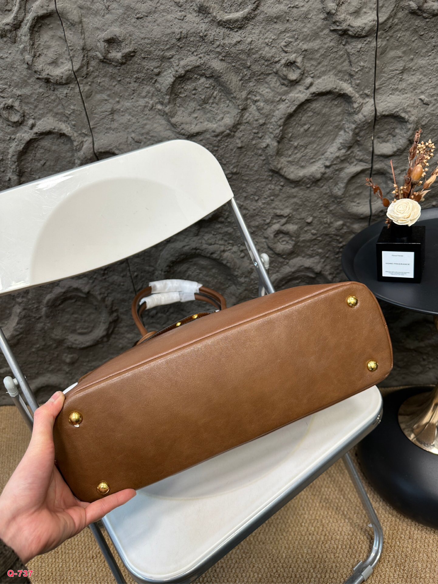 Miu Miu Cowhide Clamshell Bag