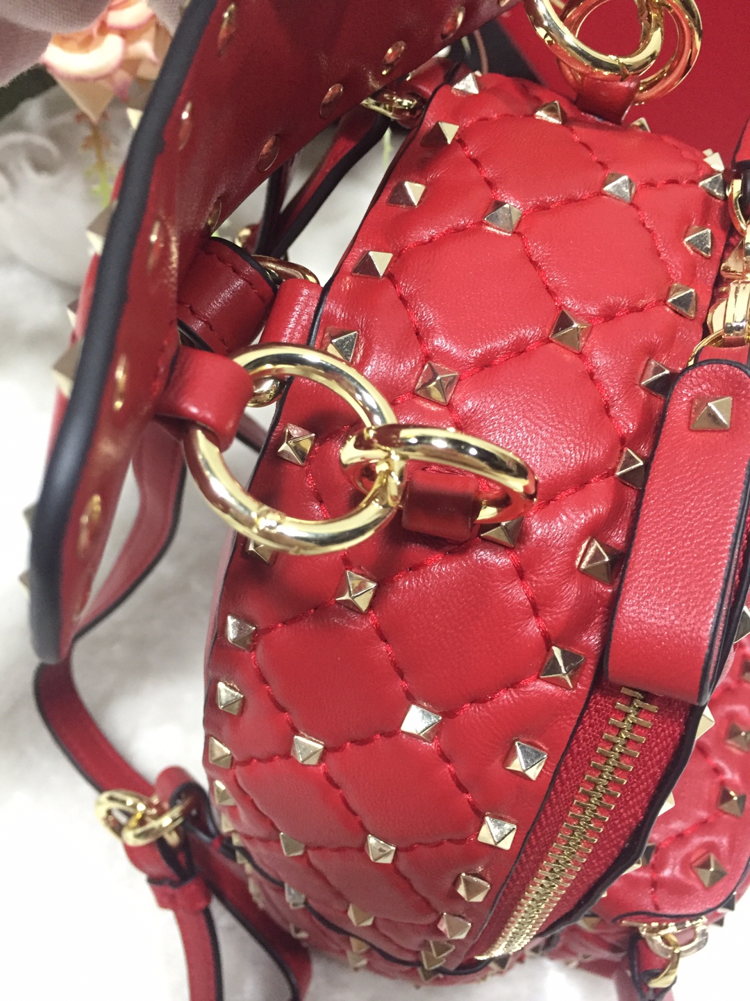 Valentino Sheepskin Backpack