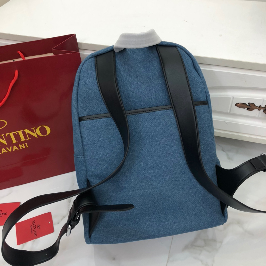 Valentino Denim Jean Backpack