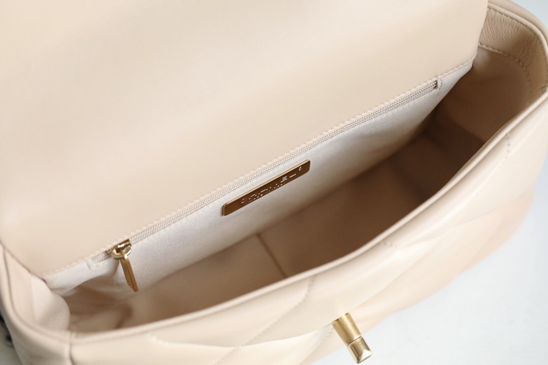Chanel Beige 19 Bag