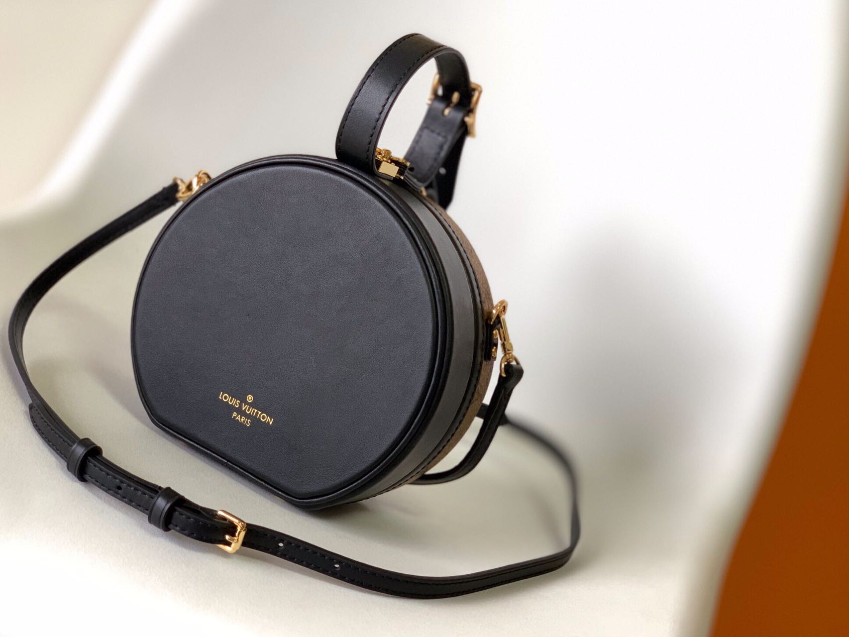 LV Classic Monogram Round Bag