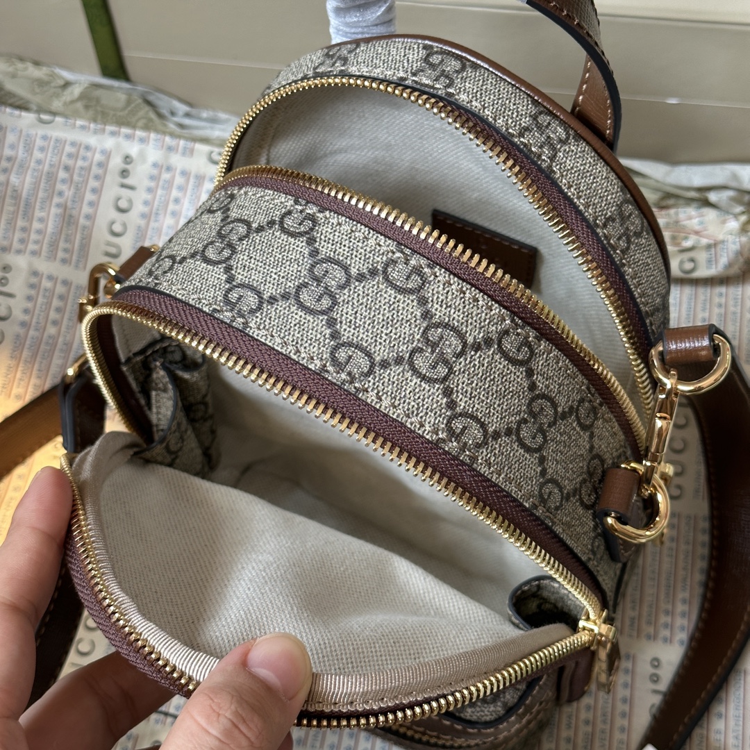 Gucci Cowhide Leather Backpack