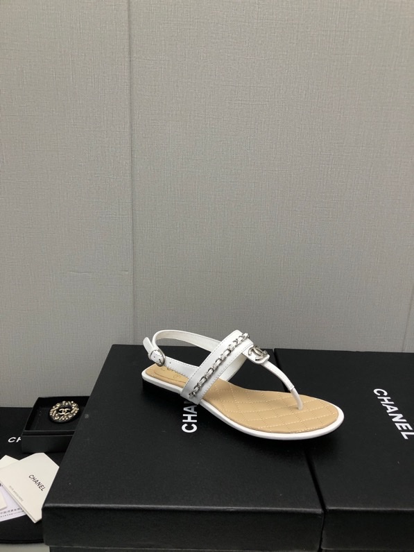 Chanel Flip-Flop Sandals