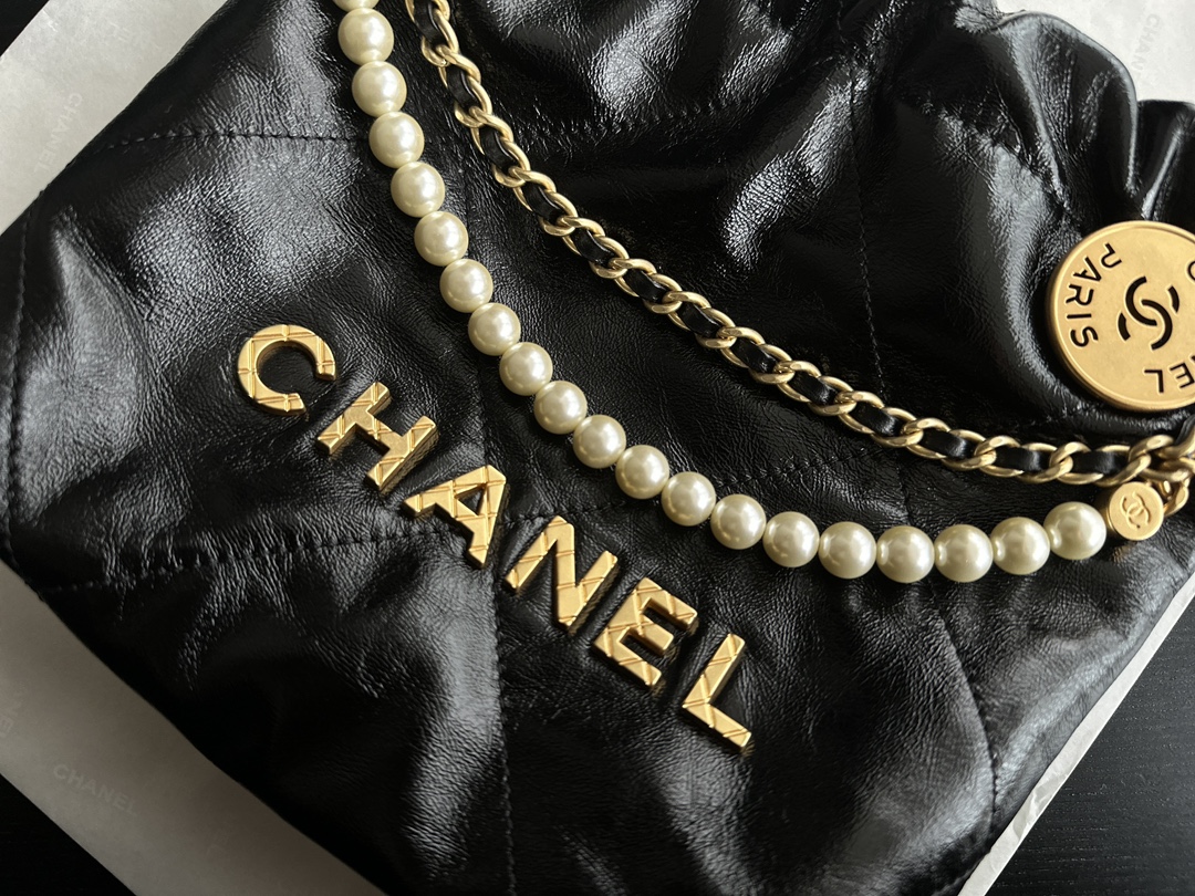 Chanel Calfskin Soft Leather Bag
