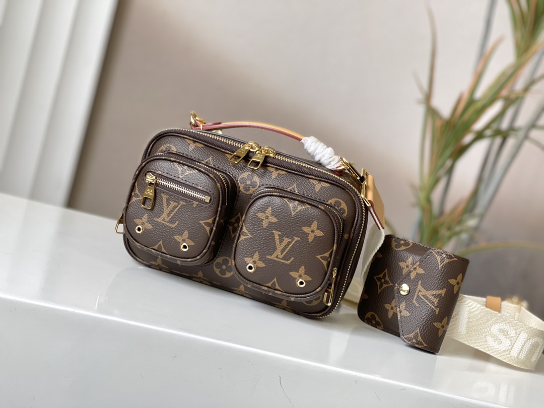 LV Classic Limited Edition Leather Monogram Handbag