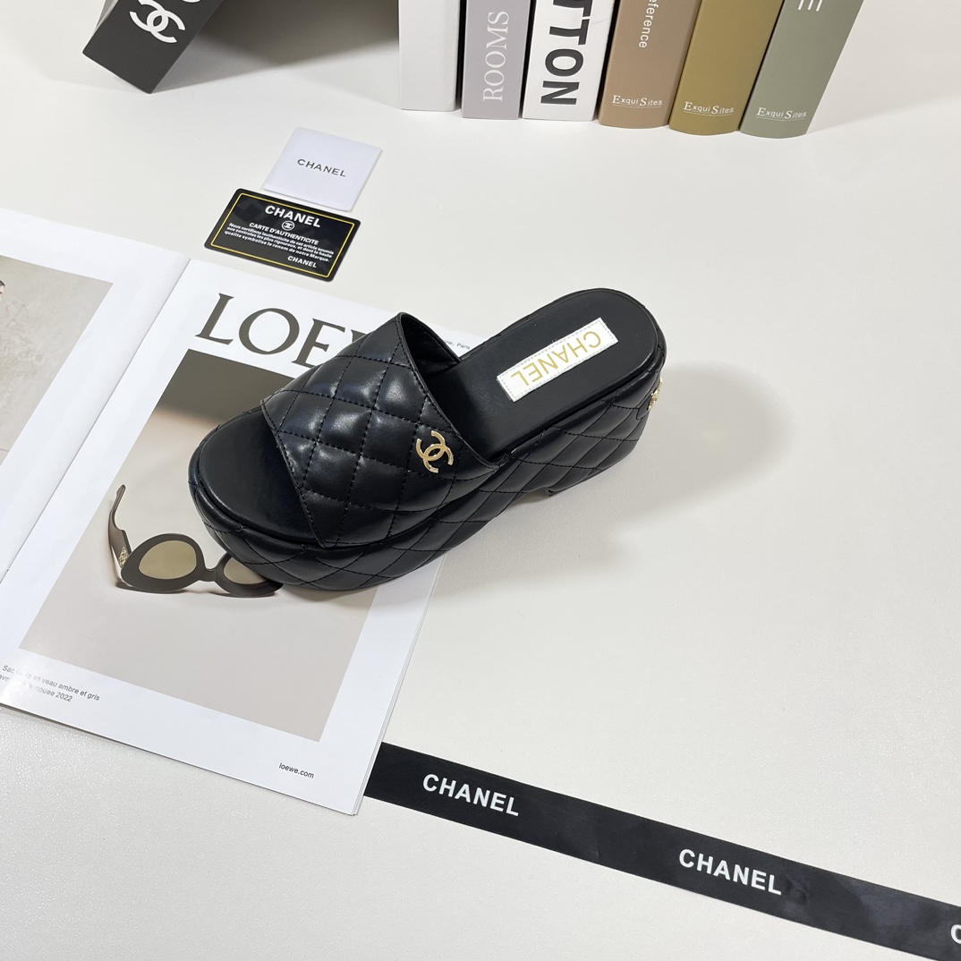 Chanel Ultra-Soft Lambskin Slippers