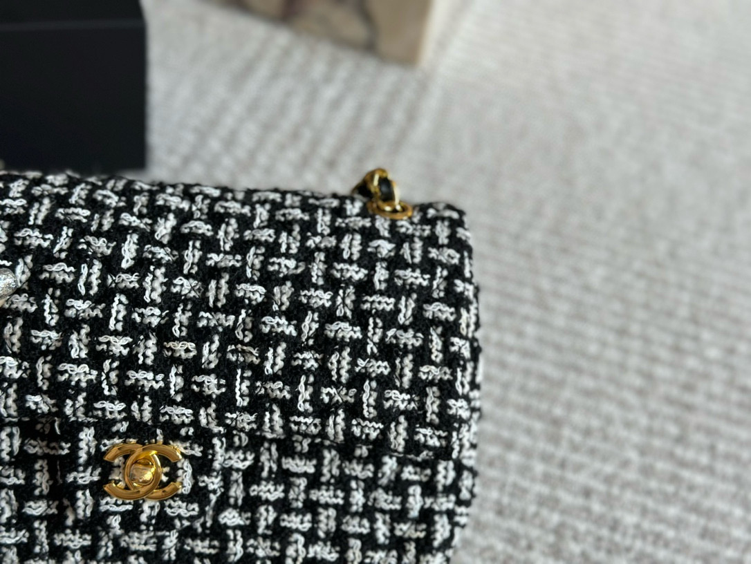 Chanel Wool Knit Bag