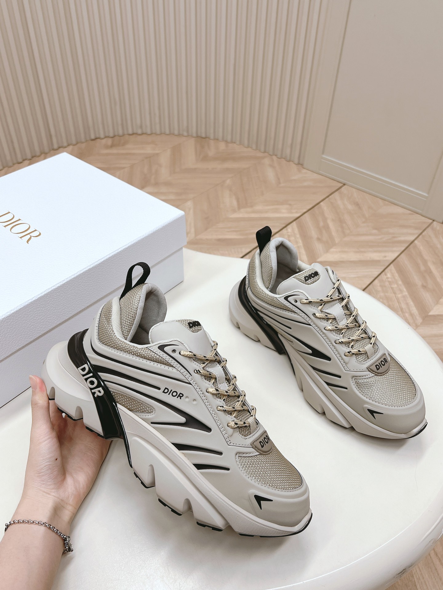 DIOR Capsule Collection: F17-Time Champion Lewis Hamilton Sneakers