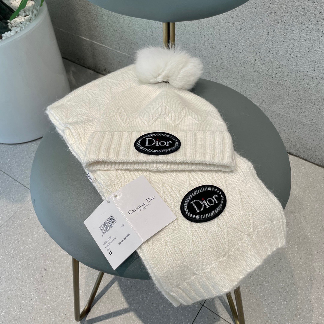 Dior Wool Knit Hat