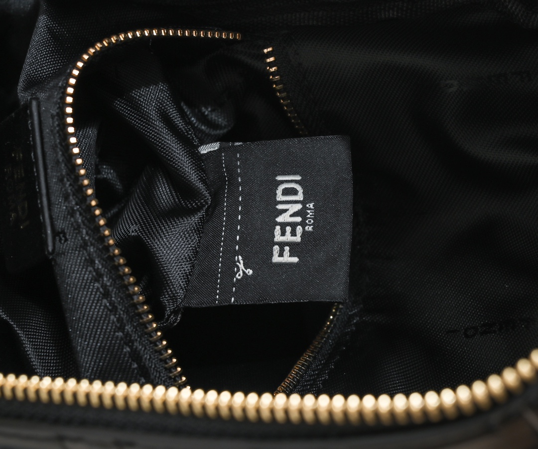 Fendi Leather Chain Backpack