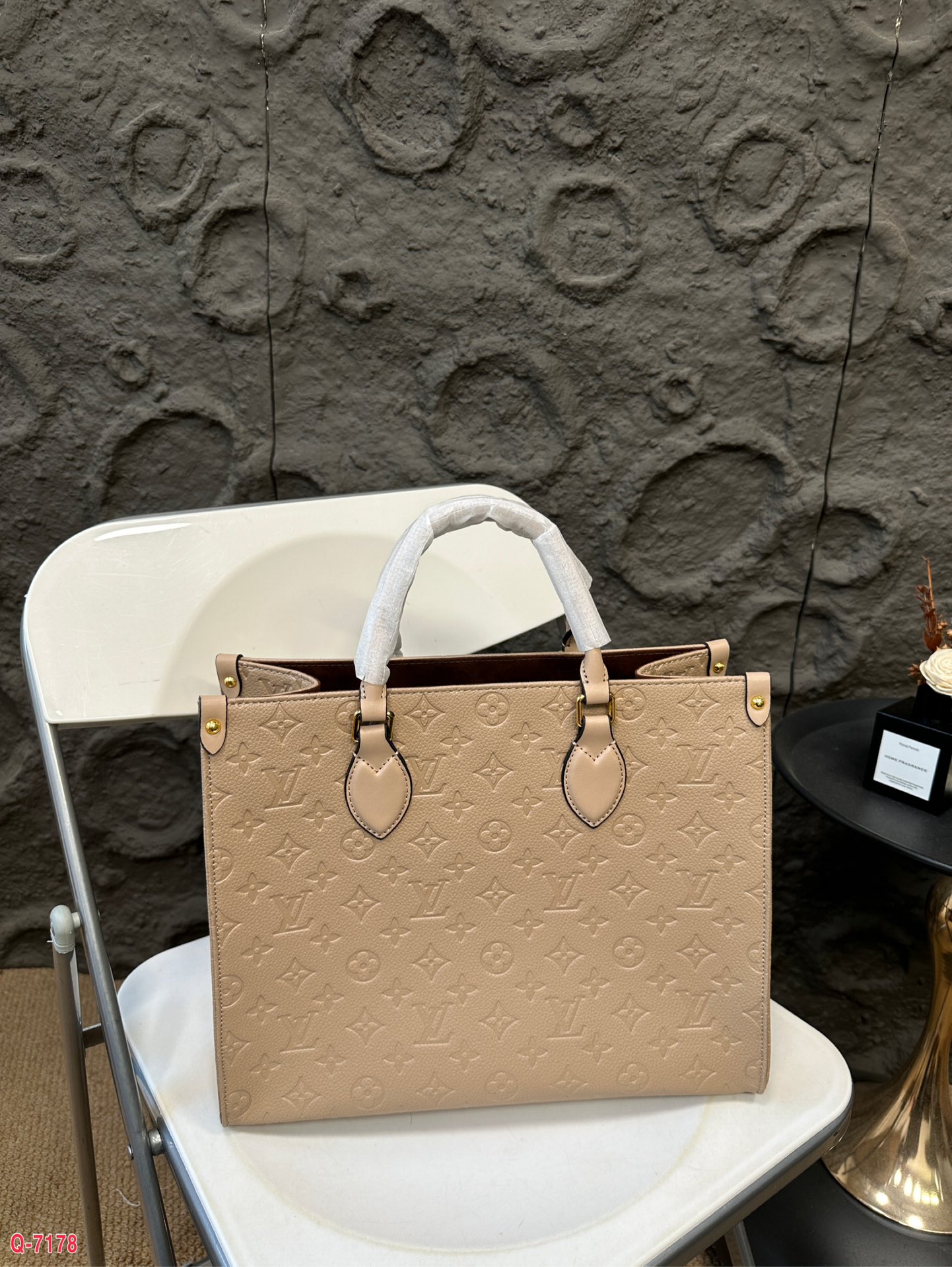 LV Calfskin Tote Handbag
