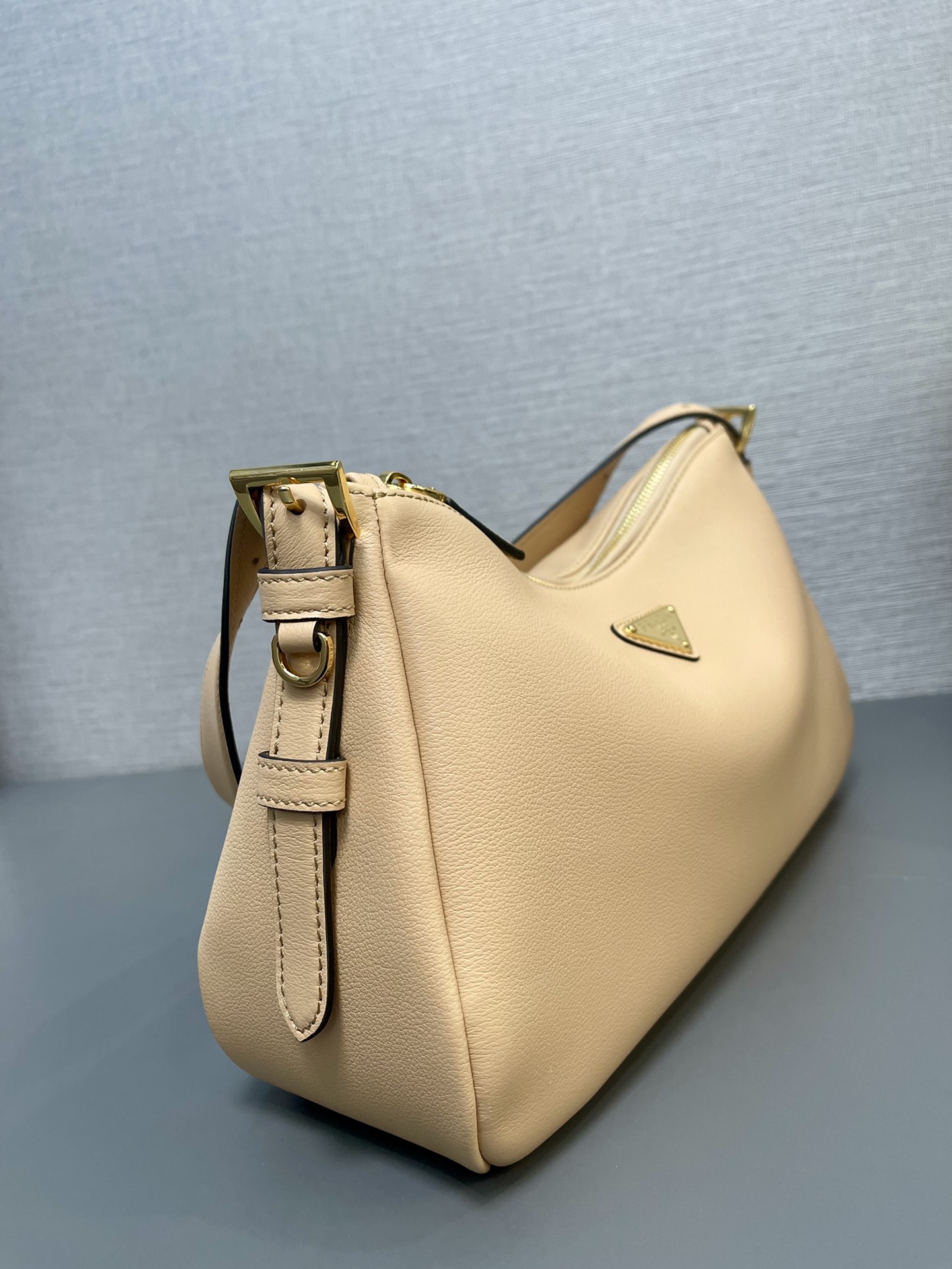 Prada Aimée Medium Leather Shoulder Bag