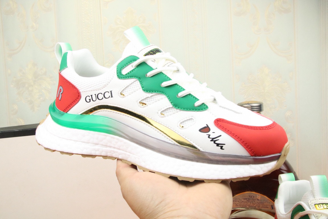 Gucci Exclusive Color-Block Sneakers