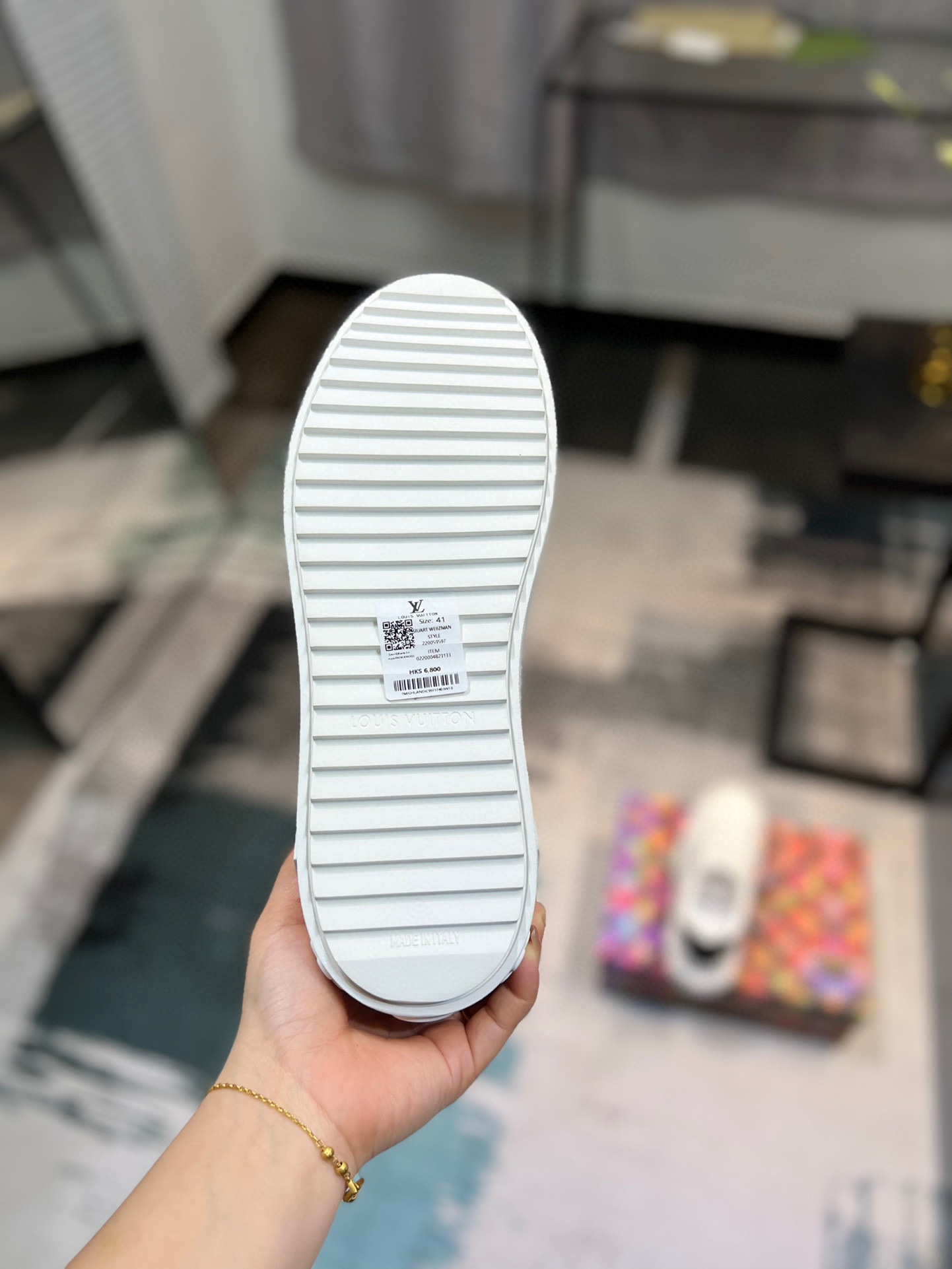 Louis Vuitton Fashionable Versatile Sneakers In White