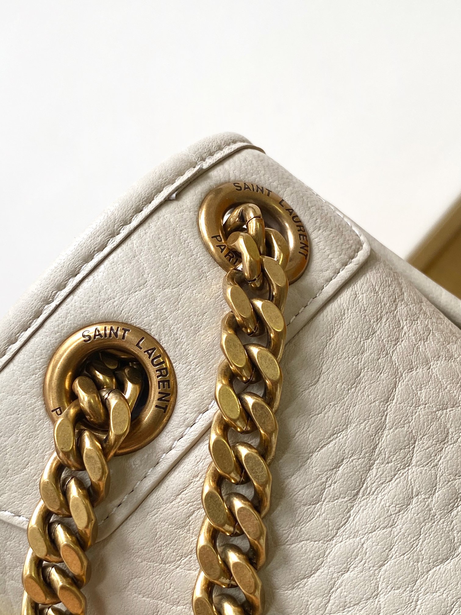 Saint Laurent NIKai Medium Flip Clutch with LE CASSANDRE Metal Accents