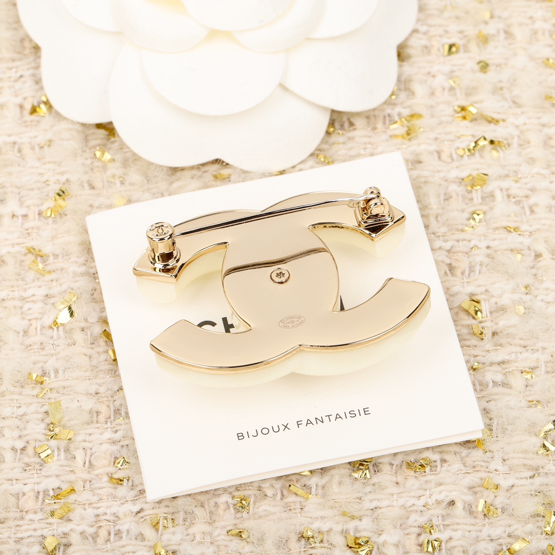 Chanel Resin Brooch