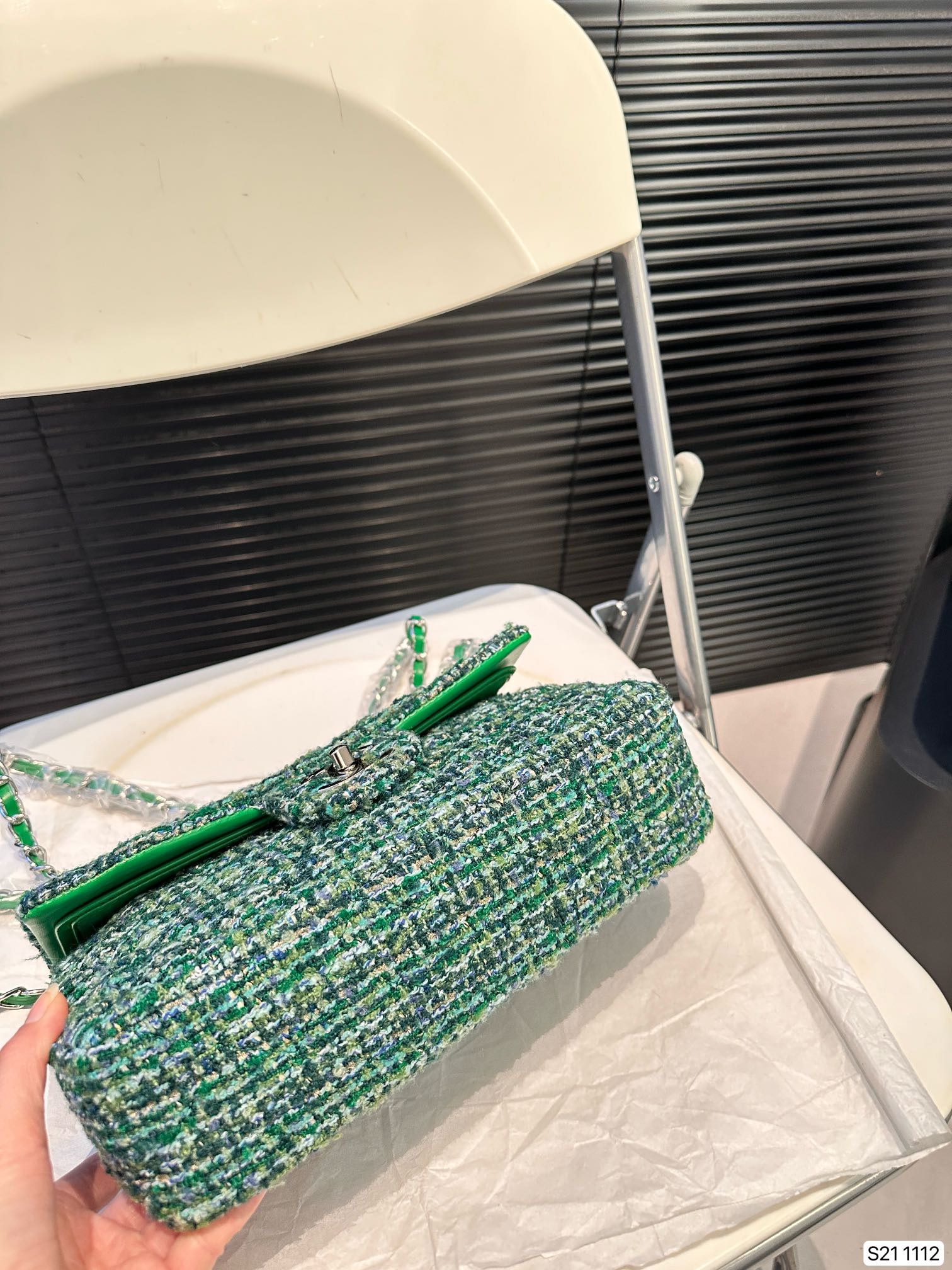 Chanel Wool Knit Bag