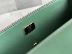 Chanel Elegant Lambskin Crossbody Bag