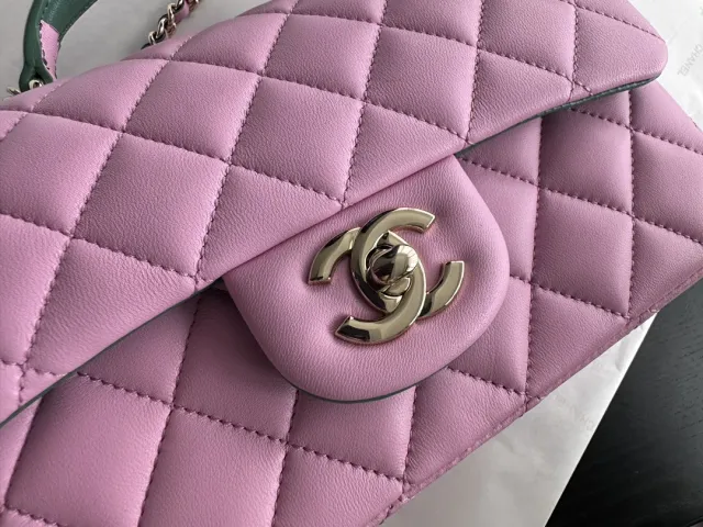 Chanel Elegant Lambskin Crossbody Bag