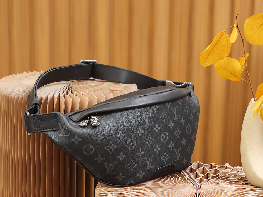 LV Black Monogram Waist Bag