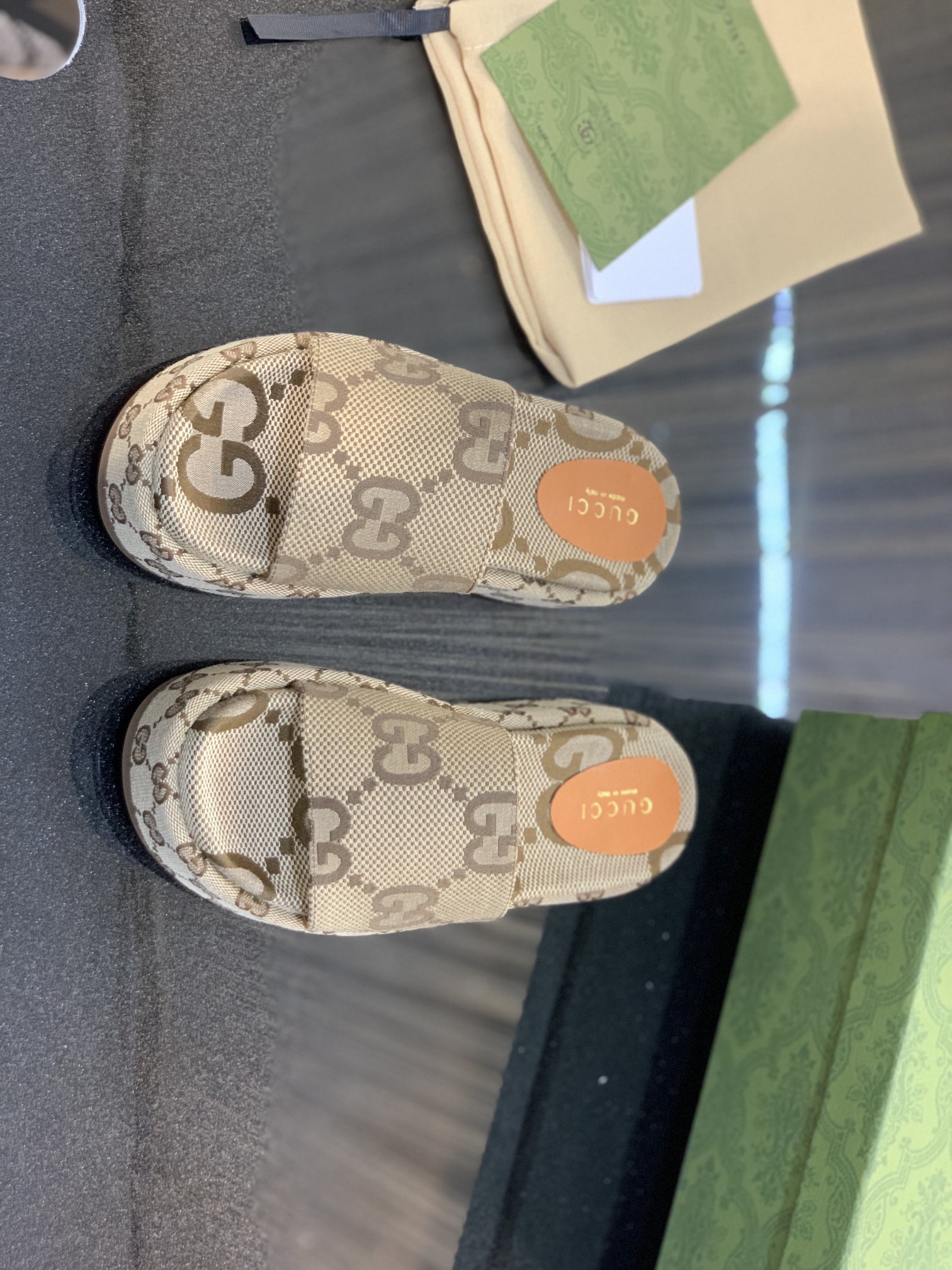 Gucci Platform Slippers