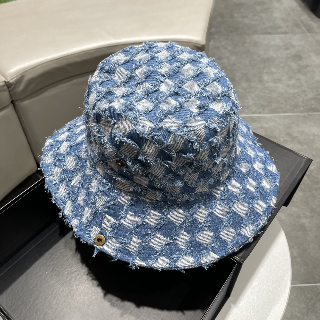Chanel Denim Fisherman Hat