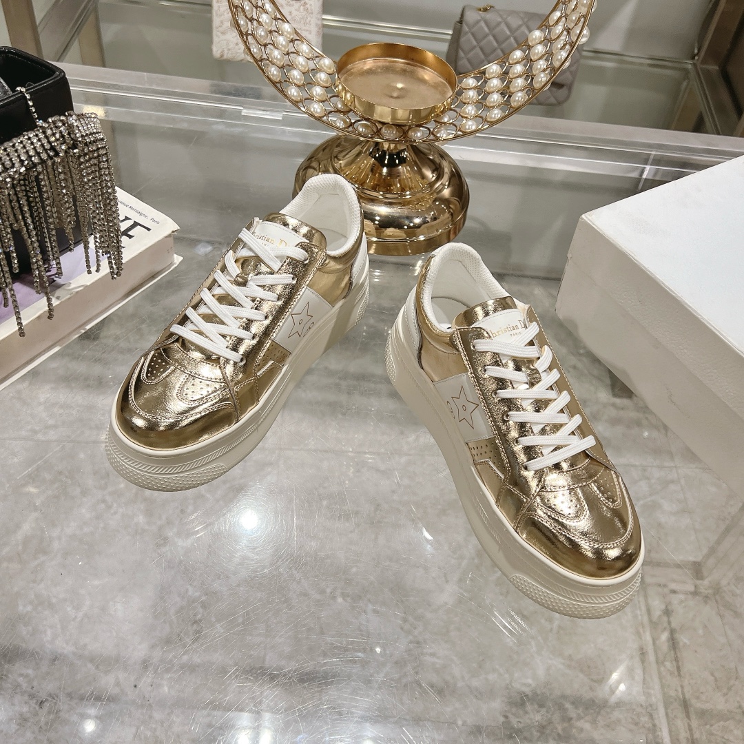 DIOR Thick-Soled Sneakers