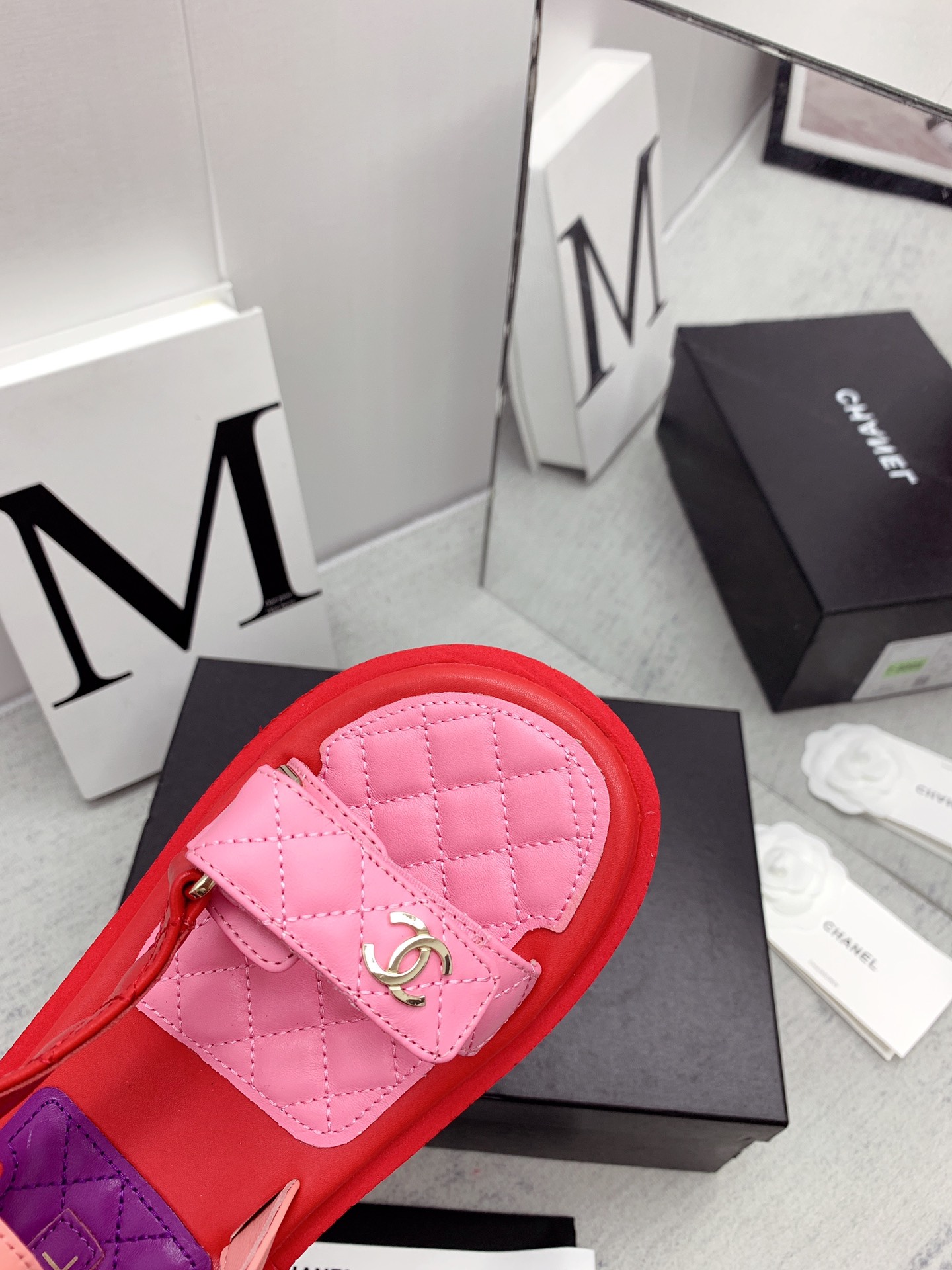 Chanel Velcro Sandals