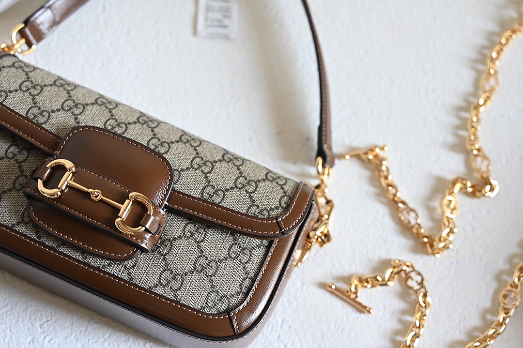 Gucci Classic Print Underarm Bag / Shoulder Bag