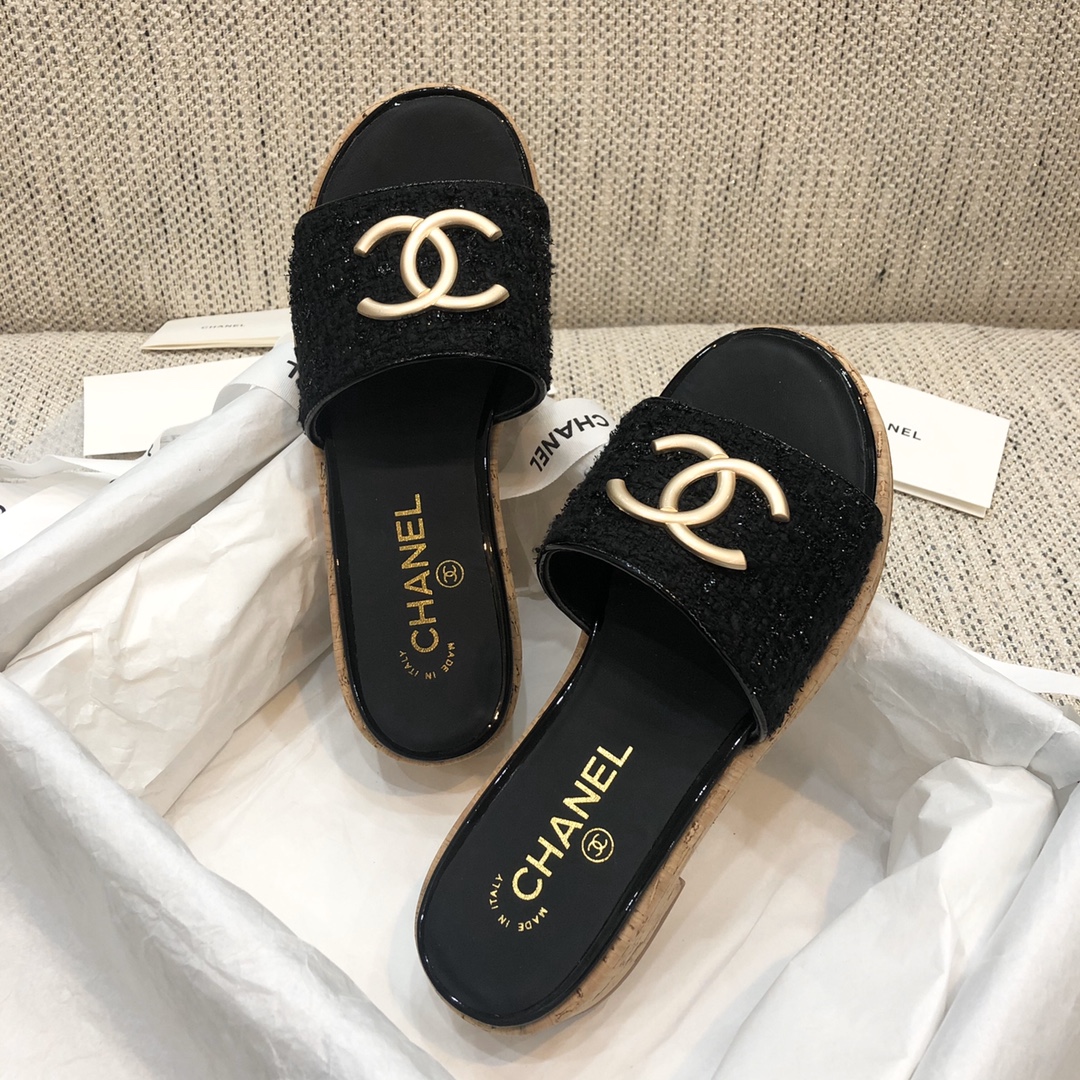Chanel Original big brand luxury goods 1:1 high-end quality top qualityChanel clogs