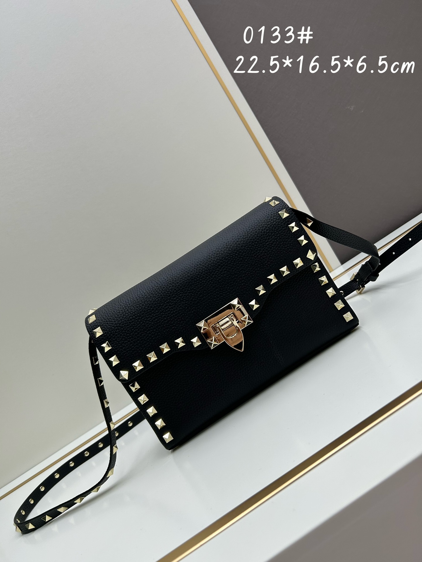 Valentino Grainy Leather Crossbody & Shoulder Bag