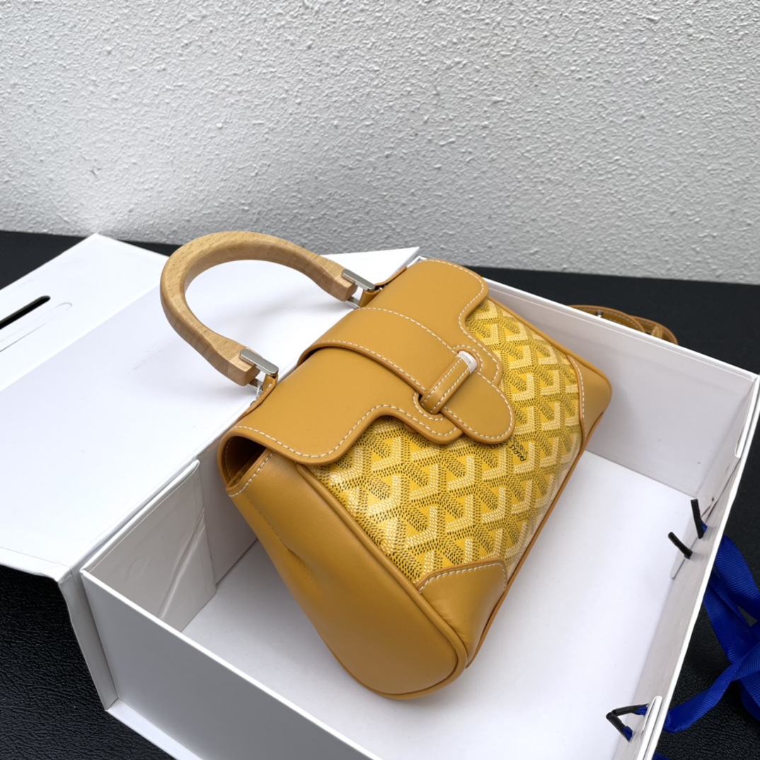 Original big brand luxury goods 1:1 high-end quality top qualityGoyard mini Saigon bagOriginal big brand luxury goods 1:1 high-end quality top original size copy